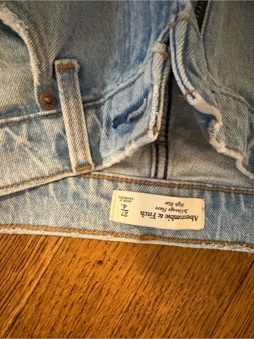 Abercrombie & Fitch high rise